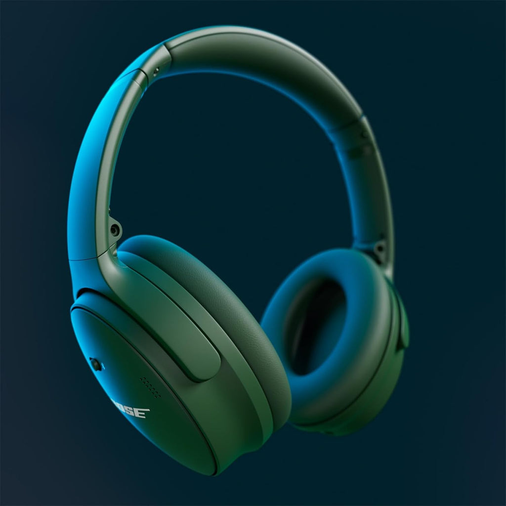 Bose QuietComfort Wireless Noise Cancelling Over Ear Headphones - Cypress Green (Renewed)