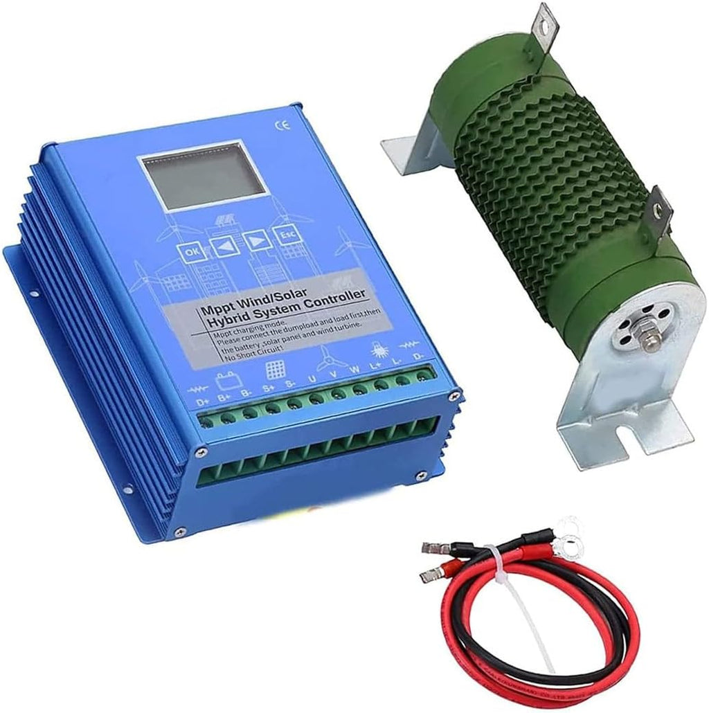 Wind Solar Hybrid System MPPT Charge Controller with Dump Load 3000W,5000W,6000W,8000W,10000W,12000W Wind Turbine Generator Solar Panel 12V/24V/48V Auto Regulator, Solar Controller,12000W-12V