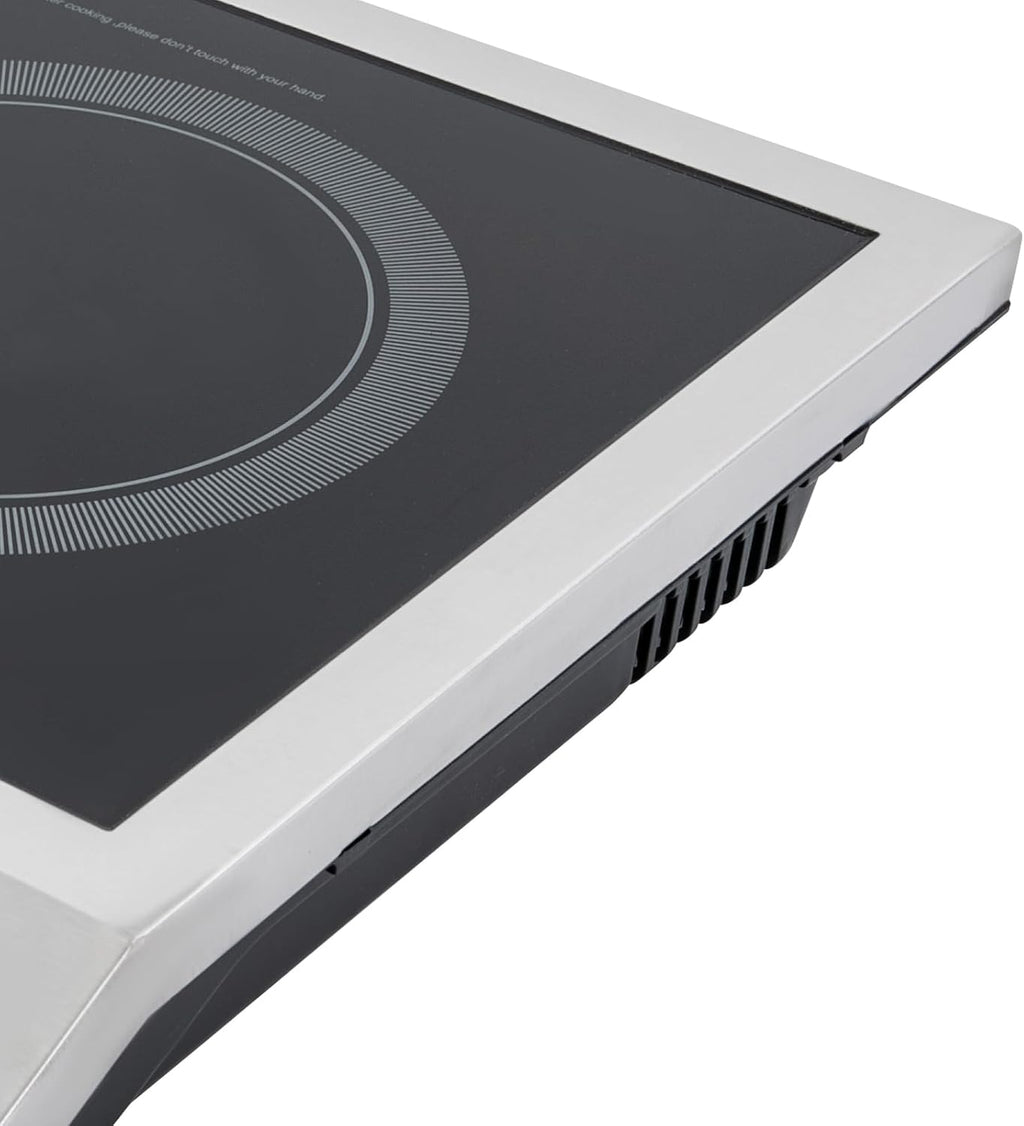 Portable Induction Cooktop, 3500W Professional Countertop Induction Cooktop with 8 Levels Adjustable Temperature & Sensor for Dorm Rooms & Home Kitchens and Backyard Cooking