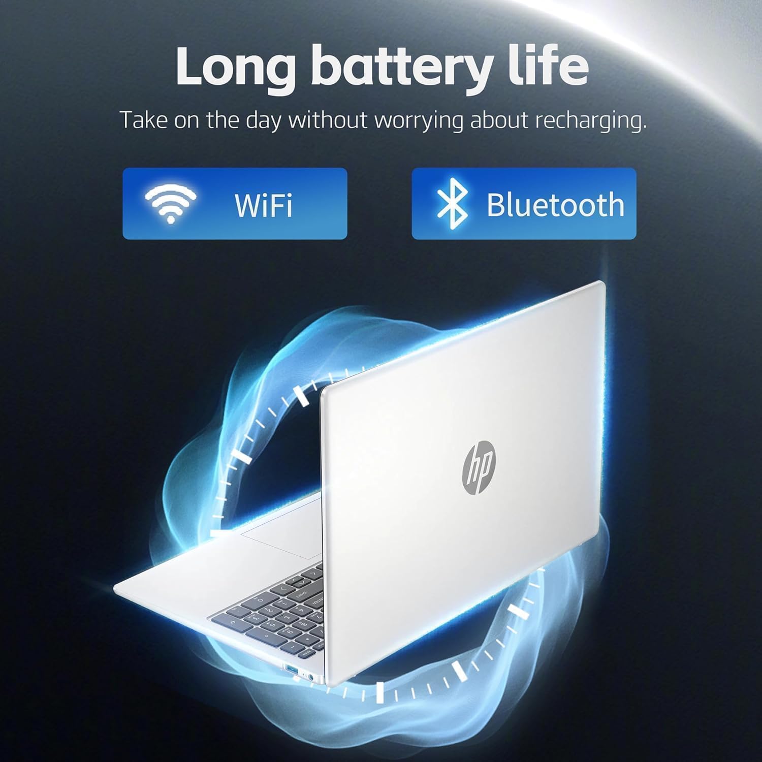HP Ultrabook 15.6 FHD Business Laptop Computer with Office 365 for The Web • 2026 Edition • Intel 13th 8-Cores i3 CPU (Beat 11th i5) • 12GB RAM • 256GB SSD • Windows 11 • w/o Mouse