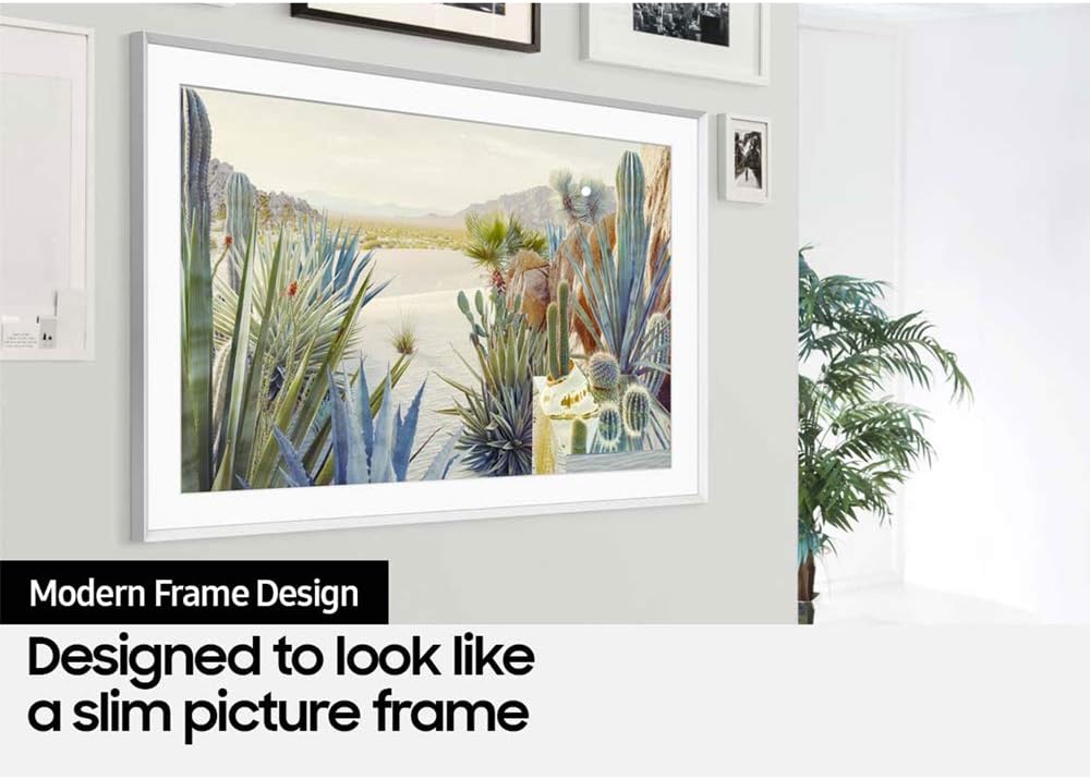 Samsung QN50LS03AAFXZA 50 Inch The Frame TV Bundle with Premium 1 YR CPS Enhanced Protection Pack