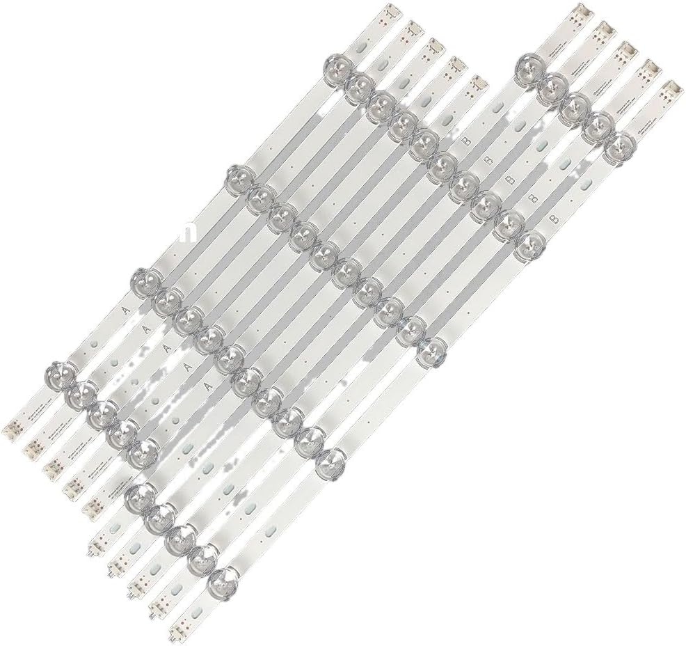 5kit LED Backlight Strip Compatible with 50' TV 50LB561V 50LB563U 50LB563V 50LB565U 50LB565V 50LB5500 50LB550B 50LB550U