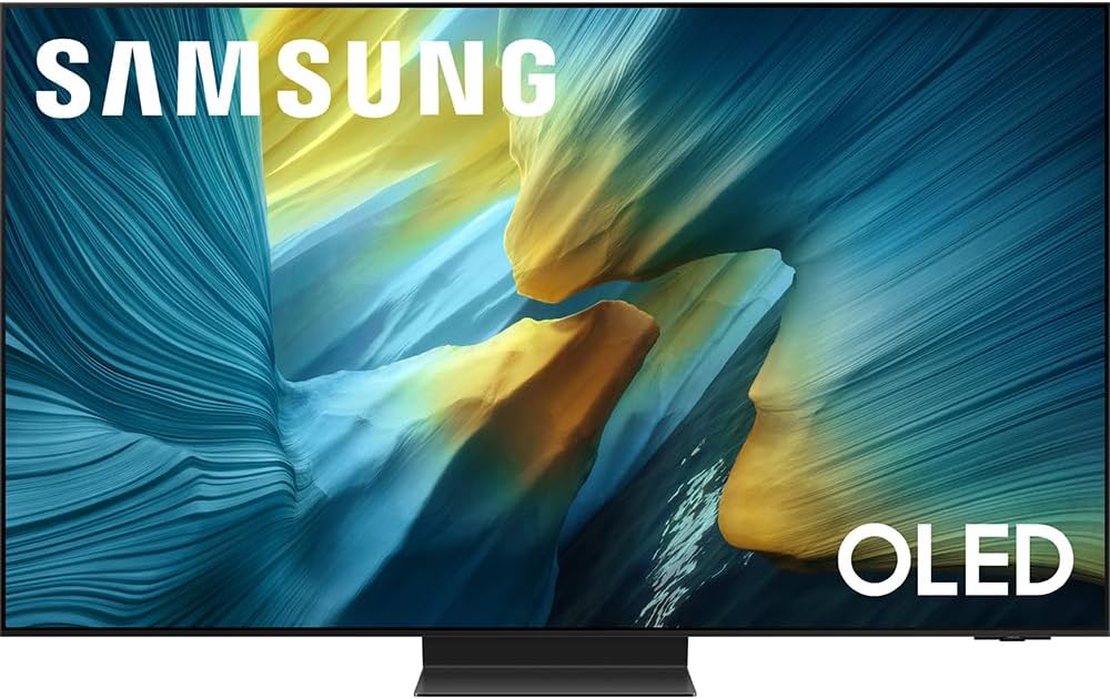 Samsung QN65S95FAFXZA 65 inch OLED 4K S95F Vision AI Smart TV 2025 (Renewed) Bundle with Deco Gear 6FT HDMI 2.0 Cable and CPS Exclusive 26 Month Protection Pack (BEACH-CPS-26M3500)