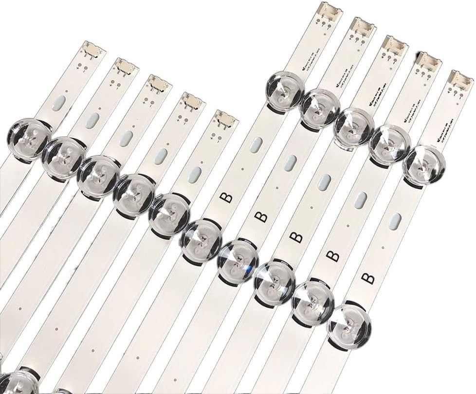 5kit LED Backlight Strip Compatible with 50' TV 50LB561V 50LB563U 50LB563V 50LB565U 50LB565V 50LB5500 50LB550B 50LB550U