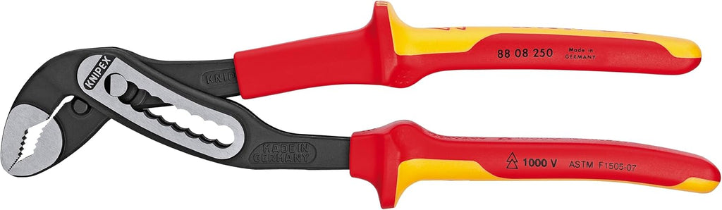 KNIPEX 989830US 10 -Piece 1000V Insulated Pliers, Cutters, and Screwdriver Industrial Tool Set (9K989830US)