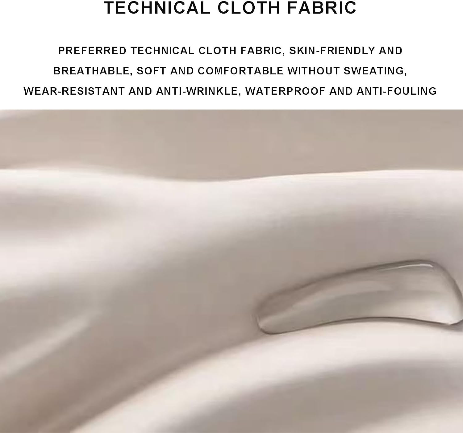 Outdoor Rocking Chair Cushions（Only Cushion, Waterproof Patio Egg Lounge Chair Cushion, Indoor Papasan Chair Cushion(White)
