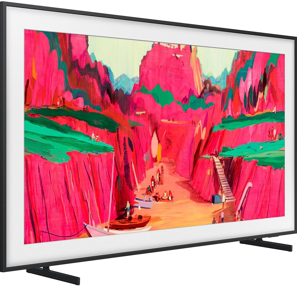 Samsung 65 inch The Frame Pro LS03FW 4K Neo QLED Mini LED Smart TV (2025) (Renewed) Bundle with Deco Gear 6FT HDMI 2.0 Cable and CPS Exclusive 26 Month Protection Pack (BEACH-CPS-26M3500)