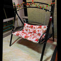 2 Seater Swing Chair, Balcony Rocking Hanging Chair,Sun Lounger,for Adults Patio, Garden, Backyard and Poolside