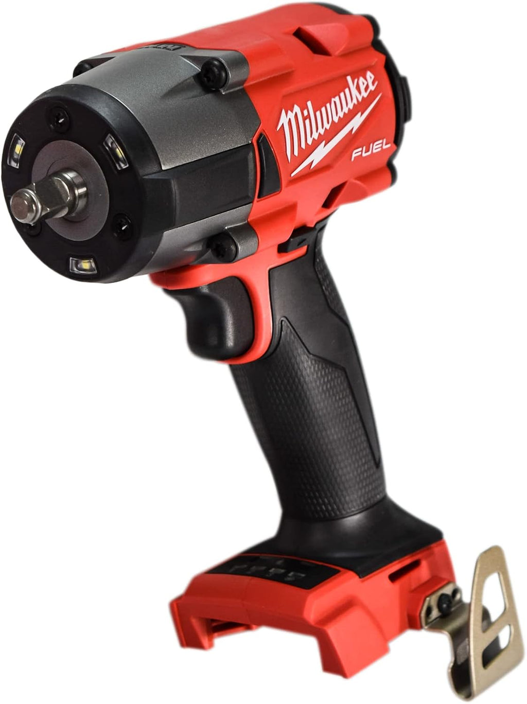 Milwaukee M18 18V Fuel 3/8' Mid-Torque Impact Wrench Kit Cordless Lithium-Ion Brushless 2960-22 with (2) 5Ah XC Batteries, Charger & Carrying Tool Case