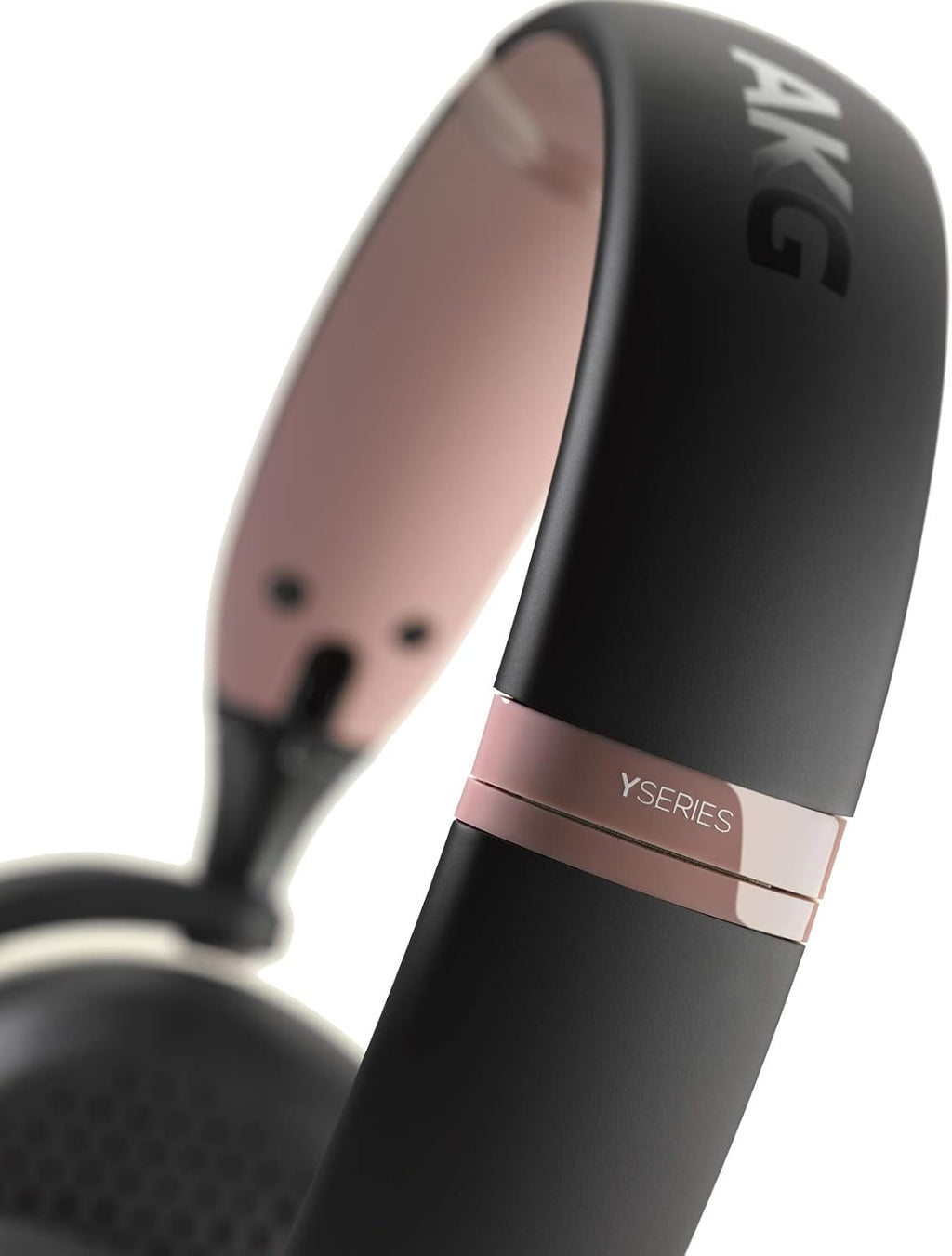 AKG Y500 On-Ear Foldable Wireless Bluetooth Headphones - Pink (US Version)