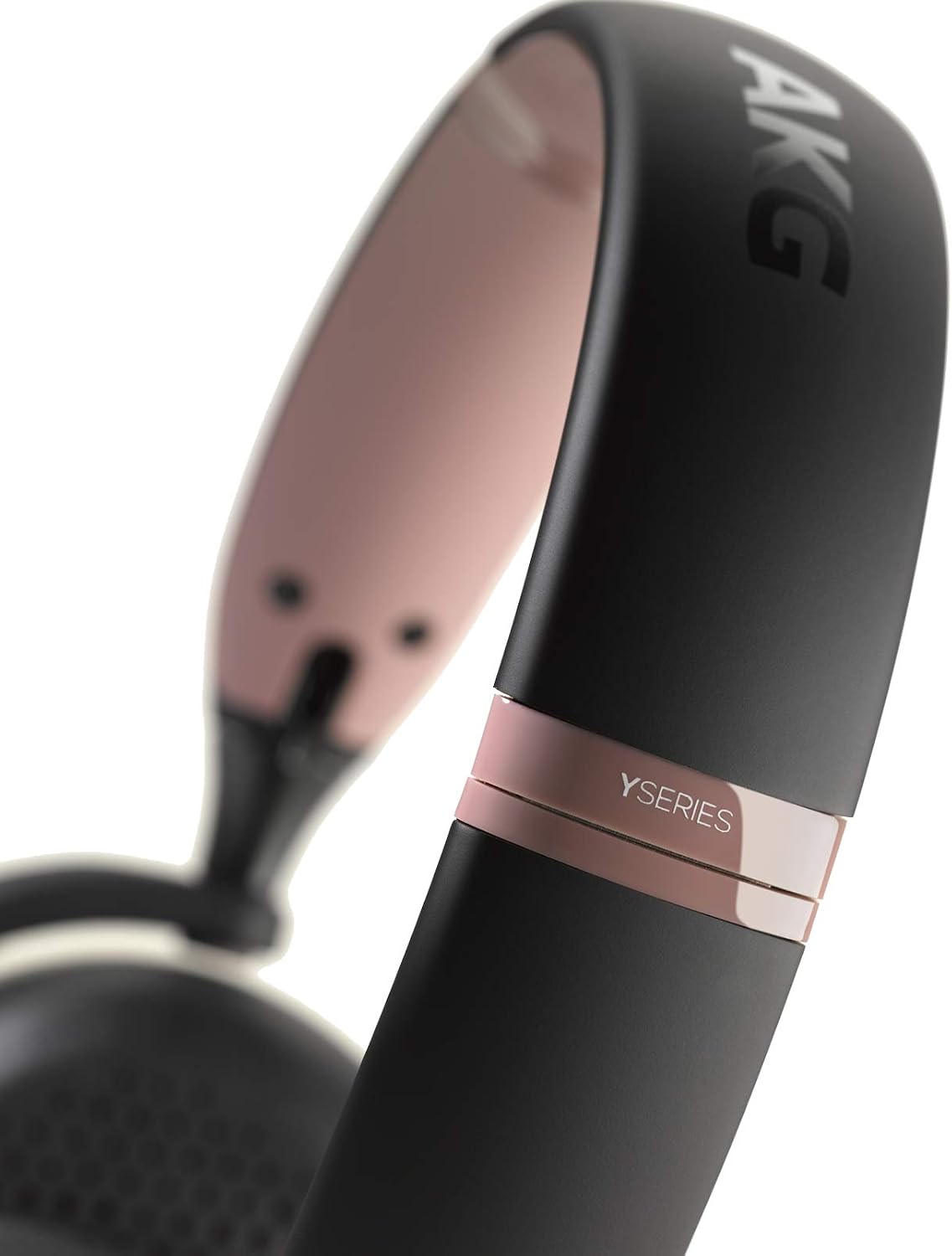 AKG Y500 On-Ear Foldable Wireless Bluetooth Headphones - Pink (US Version)