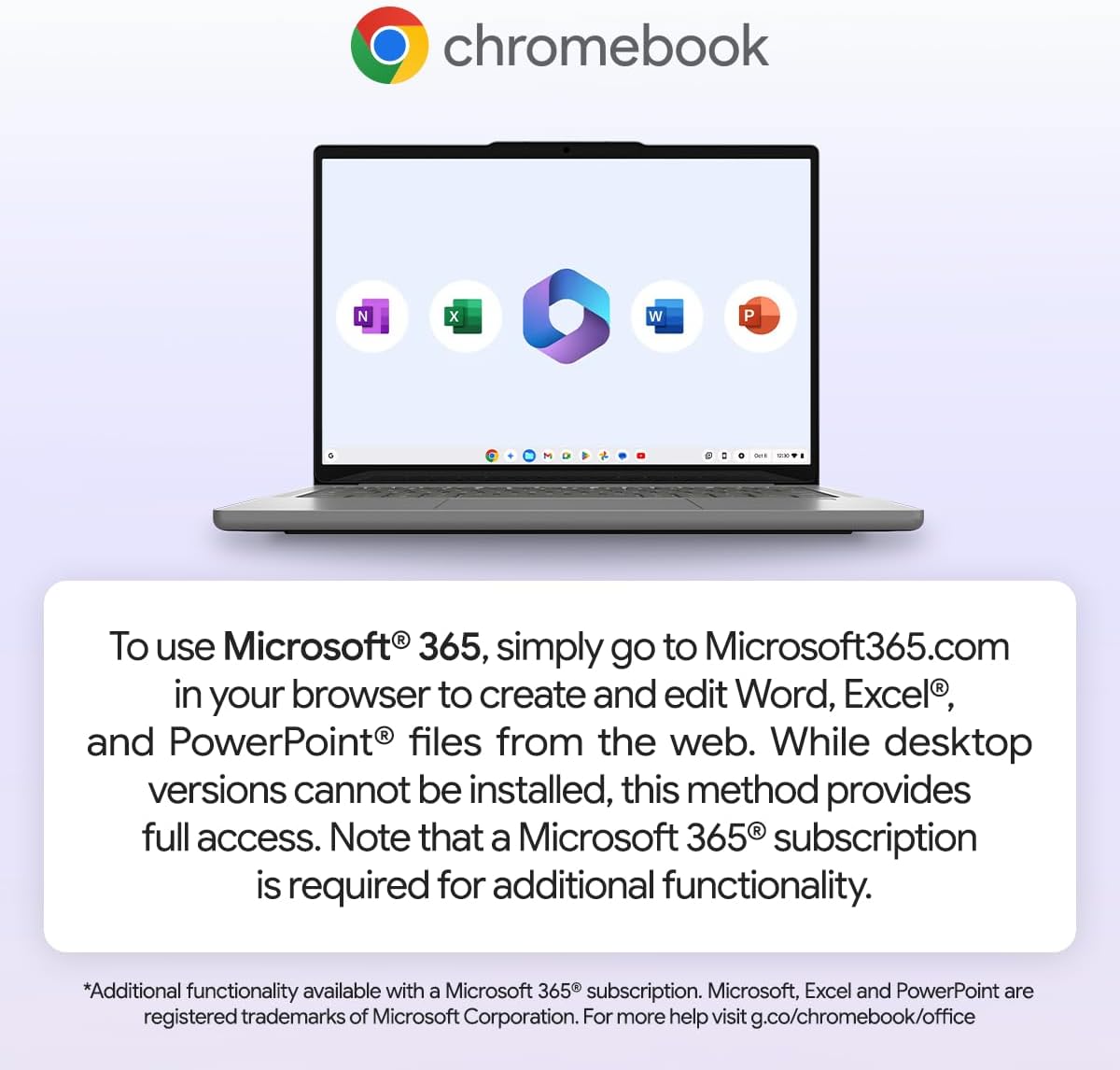 Lenovo IdeaPad Slim 3 Chromebook 14-inch FHD Laptop - (MediaTek Kompanio 520, 4GB RAM, 64GB eMMC, ChromeOS)
