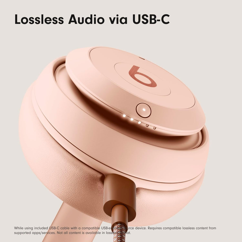 Beats Studio Pro x Kim Kardashian - Wireless Bluetooth Noise Cancelling Headphones - Moon (Renewed)