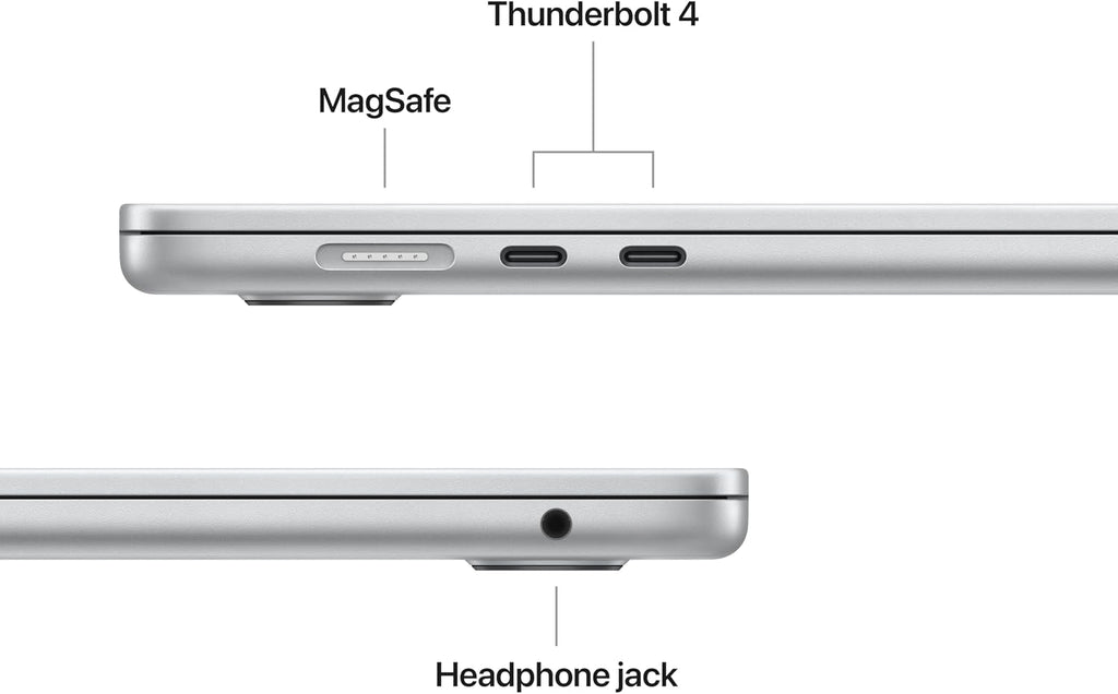 Apple 2025 MacBook Air 15-inch Laptop with M4 chip: Built for Apple Intelligence, 15.3-inch Liquid Retina Display, 24GB Unified Memory, 512GB SSD Storage, 12MP Center Stage Camera, Touch ID; Silver