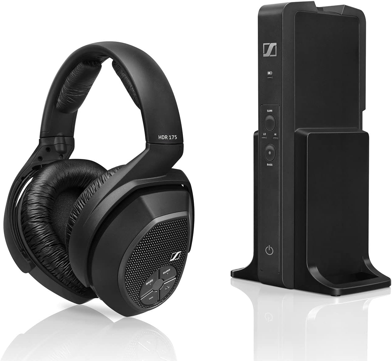 Sennheiser RS 175 RF Wireless Headphone System (Renewed)