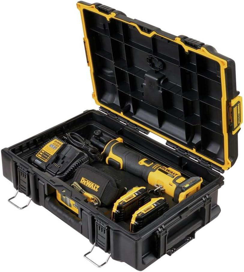 DEWALT 20V MAX Compact Press Tool with 2 Batteries and Charger Included (DCE210D2)