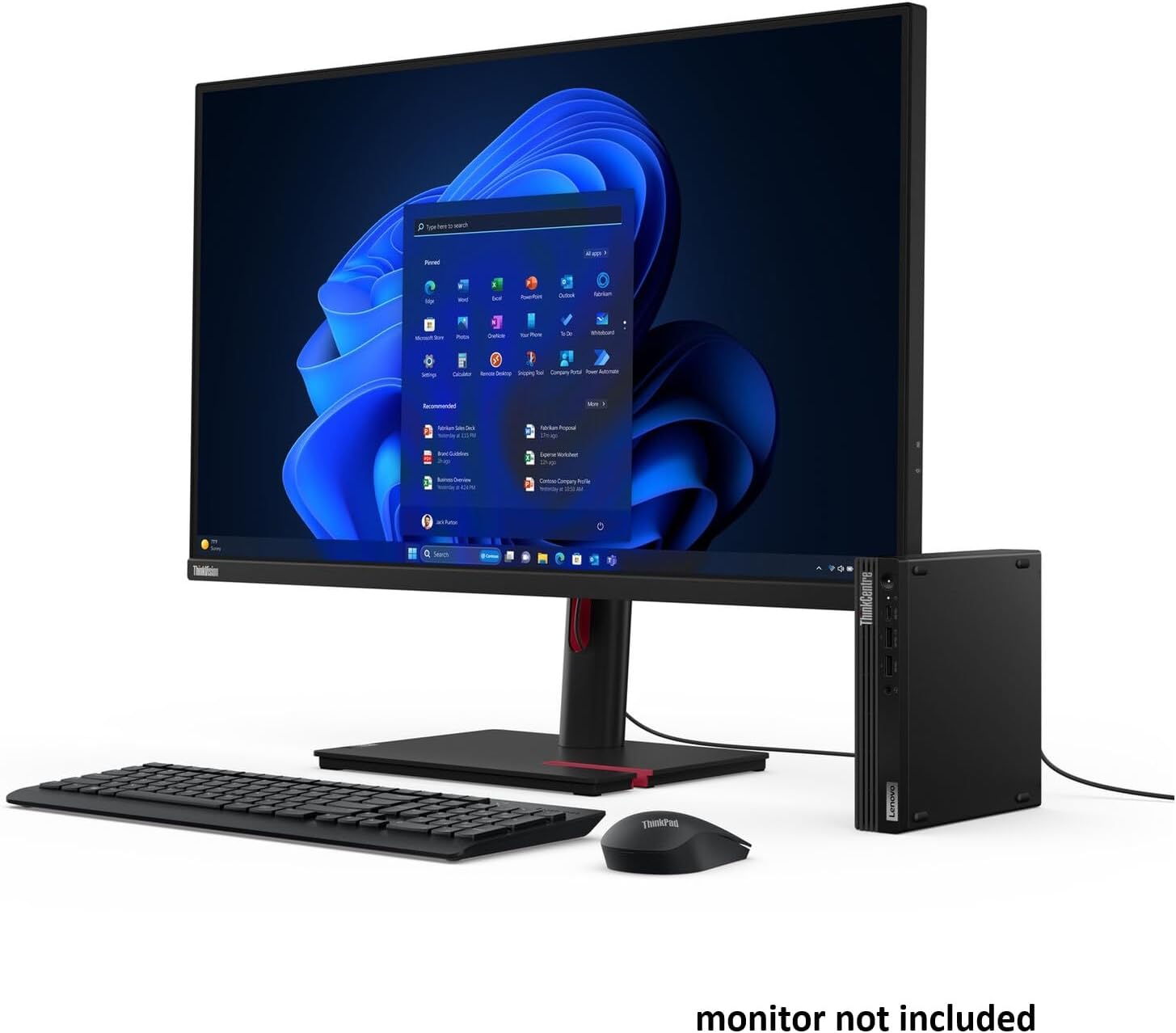 Lenovo ThinkCentre M75q Gen 5 Tiny Business Desktop (AMD Ryzen 5 8500GE (> Intel i7-12700T), 16GB DDR5, 512GB SSD, Radeon 740M Graphics) MFF, Mini PC, DisplayPort, HDMI, Ethernet, Wi-Fi 6E, Win 11 Pro