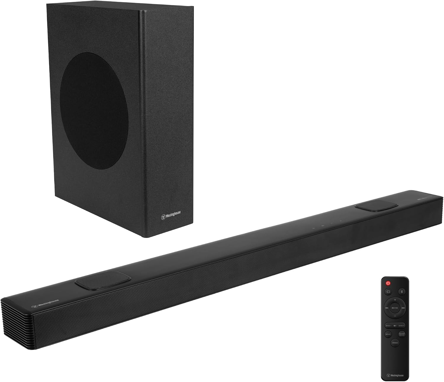 Westinghouse QLED 50 Inch TV and 5.1.2 Soundbar with Subwoofer