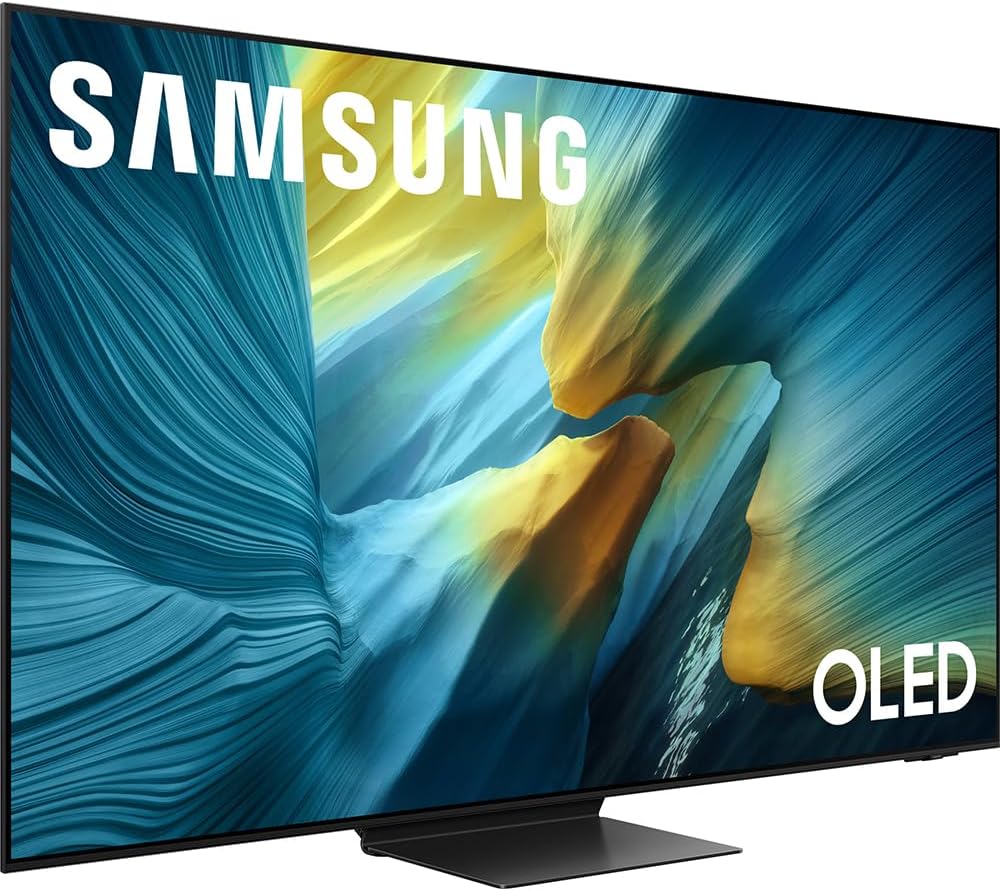Samsung QN65S95FAFXZA 65 inch OLED 4K S95F Vision AI Smart TV 2025 (Renewed) Bundle with Deco Gear 6FT HDMI 2.0 Cable and CPS Exclusive 26 Month Protection Pack (BEACH-CPS-26M3500)