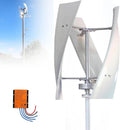 Vertical Wind Turbine Generator for Home 12V 24V 48V 220V with MPPT Low Noise, energy efficient wind power for Farm Garden for Marine,RV,Home,Windmill Generator 3000W-220V