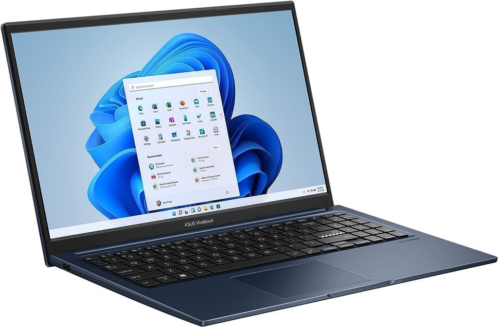 ASUS VivoBook 15 High Performance Laptop in Blue Intel 10-core i5 up to 4.2Ghz 8GB RAM 256GB SSD 15.6in FHD Web Cam HDMI W11 (F1504B – Renewed)