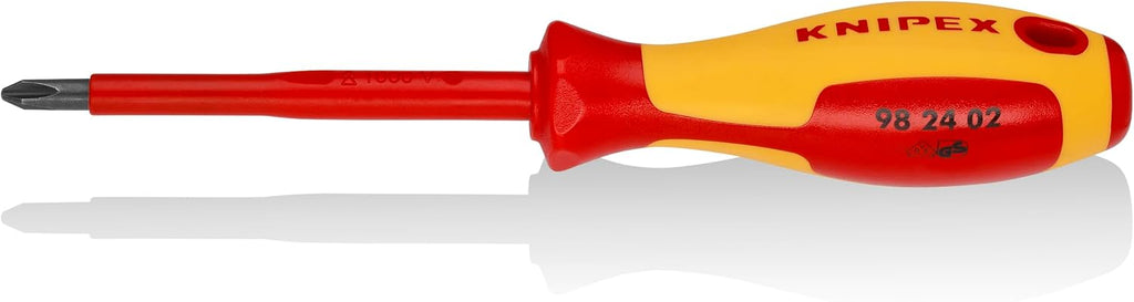 KNIPEX 989830US 10 -Piece 1000V Insulated Pliers, Cutters, and Screwdriver Industrial Tool Set (9K989830US)
