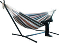 Swing Two-Person Hammock, Camping Thickened Swing Chair, Outdoor Hanging Bed, Canvas Rocking Chair, 200 * 150cm Swing seat (Color : C)