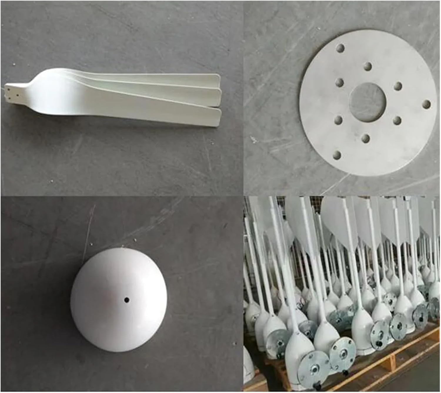 Wind Turbine, Low Speed Start Wind Turbine Generator 3000W 12V 24V 48V Free Alternative Energy Windmill 3 Blades,for Home, Farm, RVs, Boats(12V)