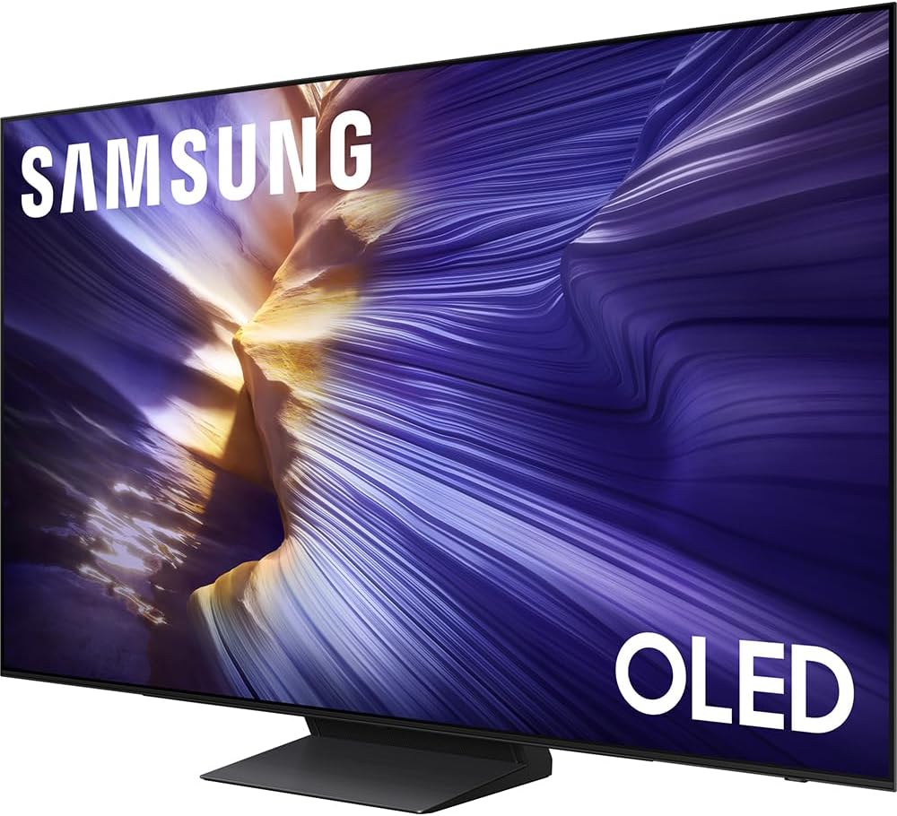 Samsung 65 inch OLED 4K S90F Vision AI Smart TV (2025) (Renewed) Bundle with Deco Gear 6FT HDMI 2.0 Cable and CPS Exclusive 26 Month Protection Pack (BEACH-CPS-26M3500)