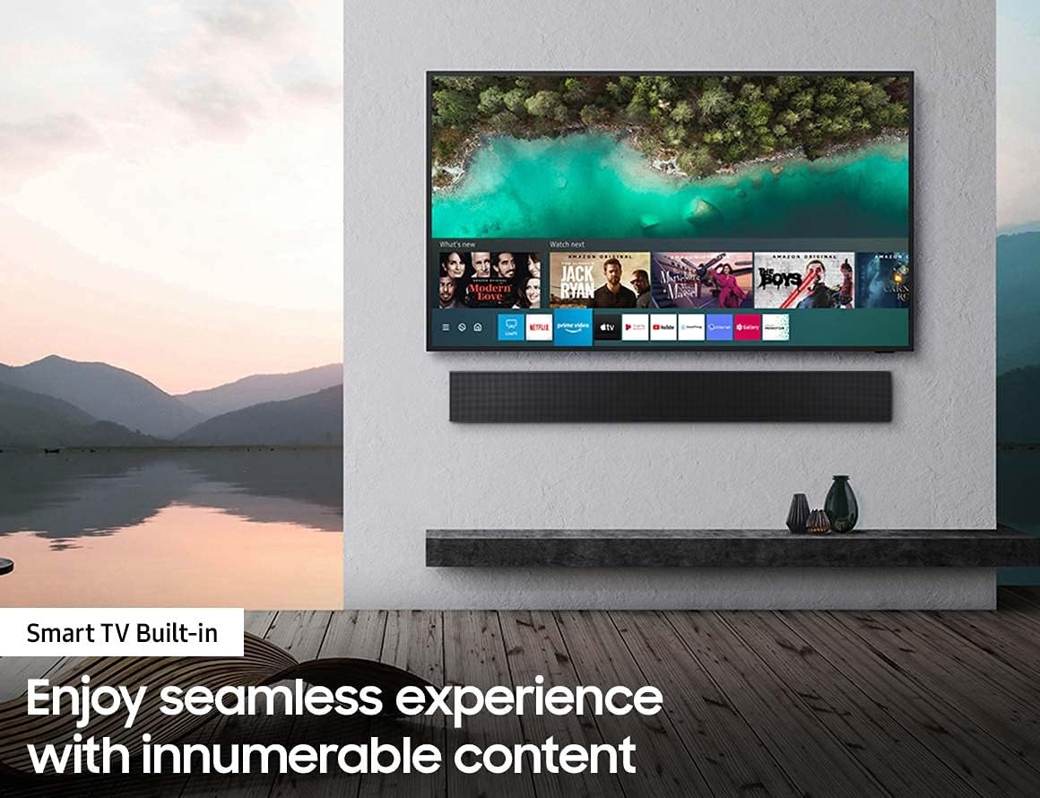 SAMSUNG 65-Inch Class Terrace Full Sun Outdoor QLED 4K Smart TV with Alexa Built-in QN65LST9TAFXZA, 2021 Model (Renewed)