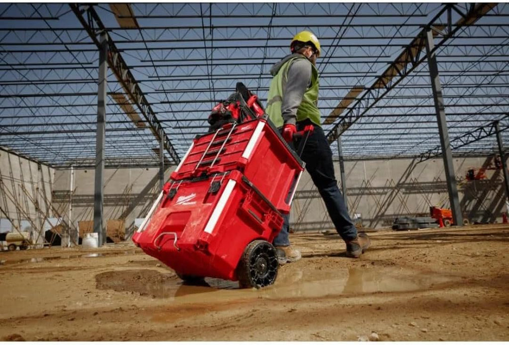 Milwaukee PACKOUT Rolling Tool Box with Low Profile Handle