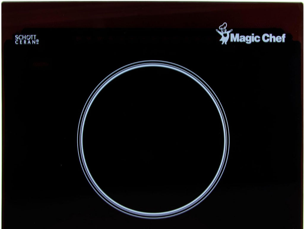 12 in. Radiant Electric Ceramic Glass Cooktop in Black with 2 Elements Including Dual Radiant Element