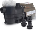 CIPU 0.35HP Pool Pump with Timer 2700GPH 115V Powerful Self Priming Above Ground Swimming Pool Pump with Filter Basket Low Noise for Pools Hot Tub Spa Water Circulation