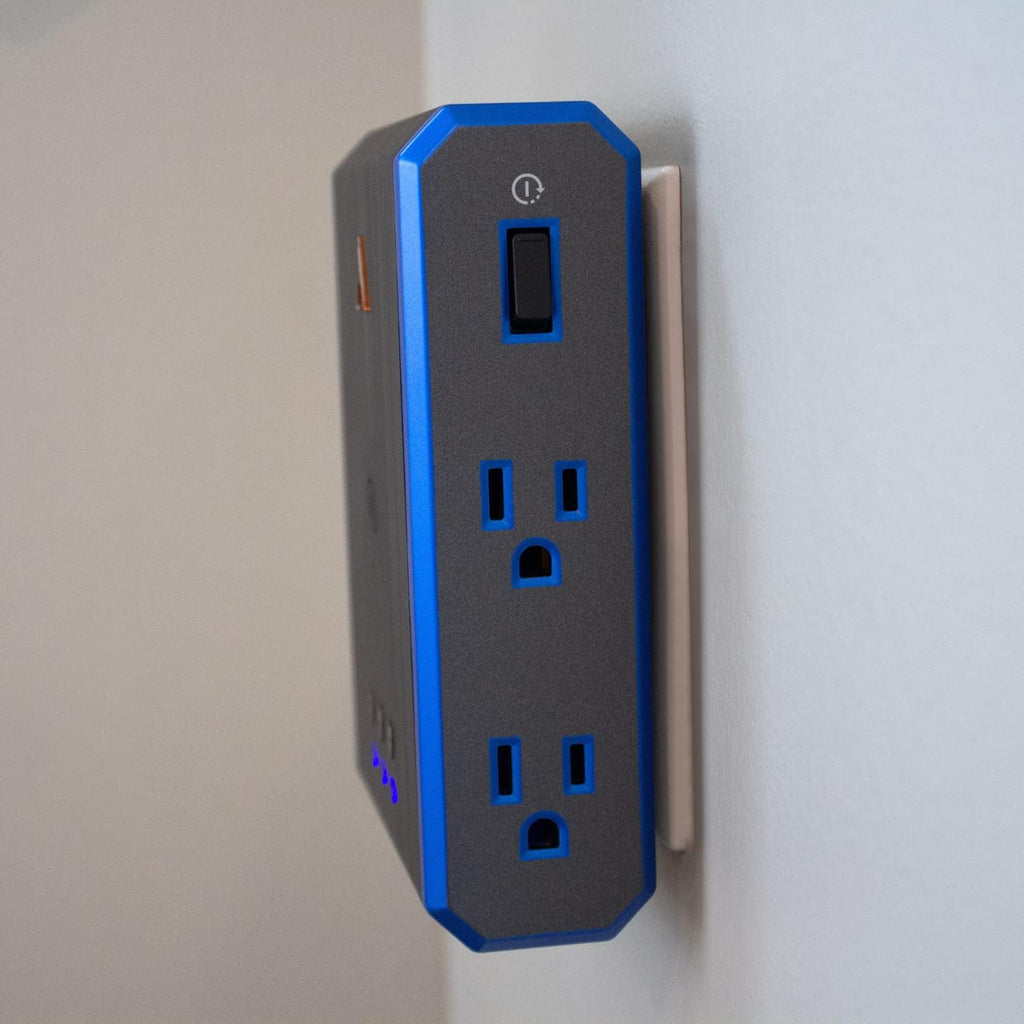 Samsung QN42S90FAEXZA 42 Inch 4K OLED Smart TV with an Austere 5S-PS4-US1 4-Outlet Power (2025)