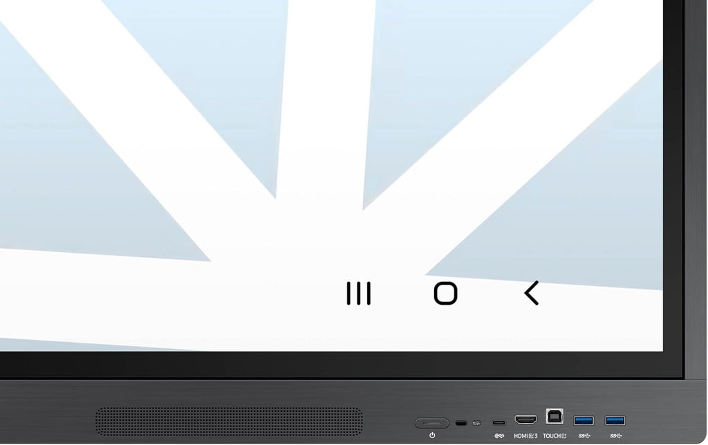Samsung 75' WAD Interactive Display, EDLA Certification for Google Services Access, Multi-Touch Capabilities, Dual Pen Function, 3-in-1 USB-C Port, OPS Slot, LH75WADWLGCXZA