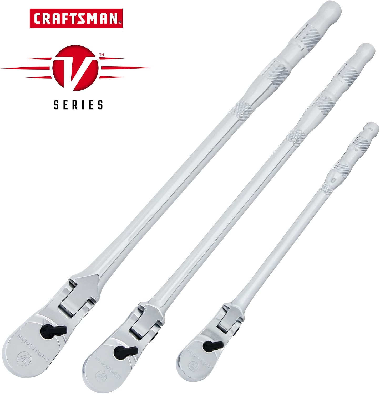 CRAFTSMAN V-SERIES Ratchet Set, Flexible Head, 3 Piece (CMMT86505V)