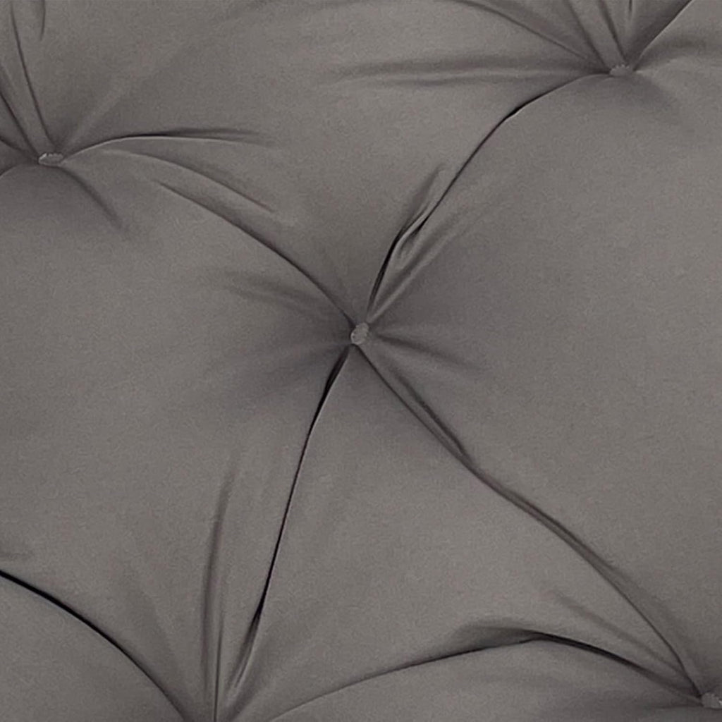 Papasan Chair Cushion, Soft Round Chair Pad with Ties, Hanging Swing Comfortable Cushion for Round Chair Swing Chair(Coffee,67 * 48 in)