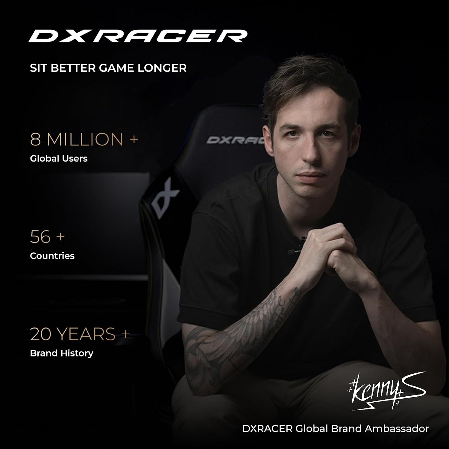 DXRacer Drifting XL Ergonomic Video Gaming Chair with Lumbar Support and Headrest, Reclining Computer Gaming Chairs for Adults, Racing Style (EPU Leatherette, Speed)