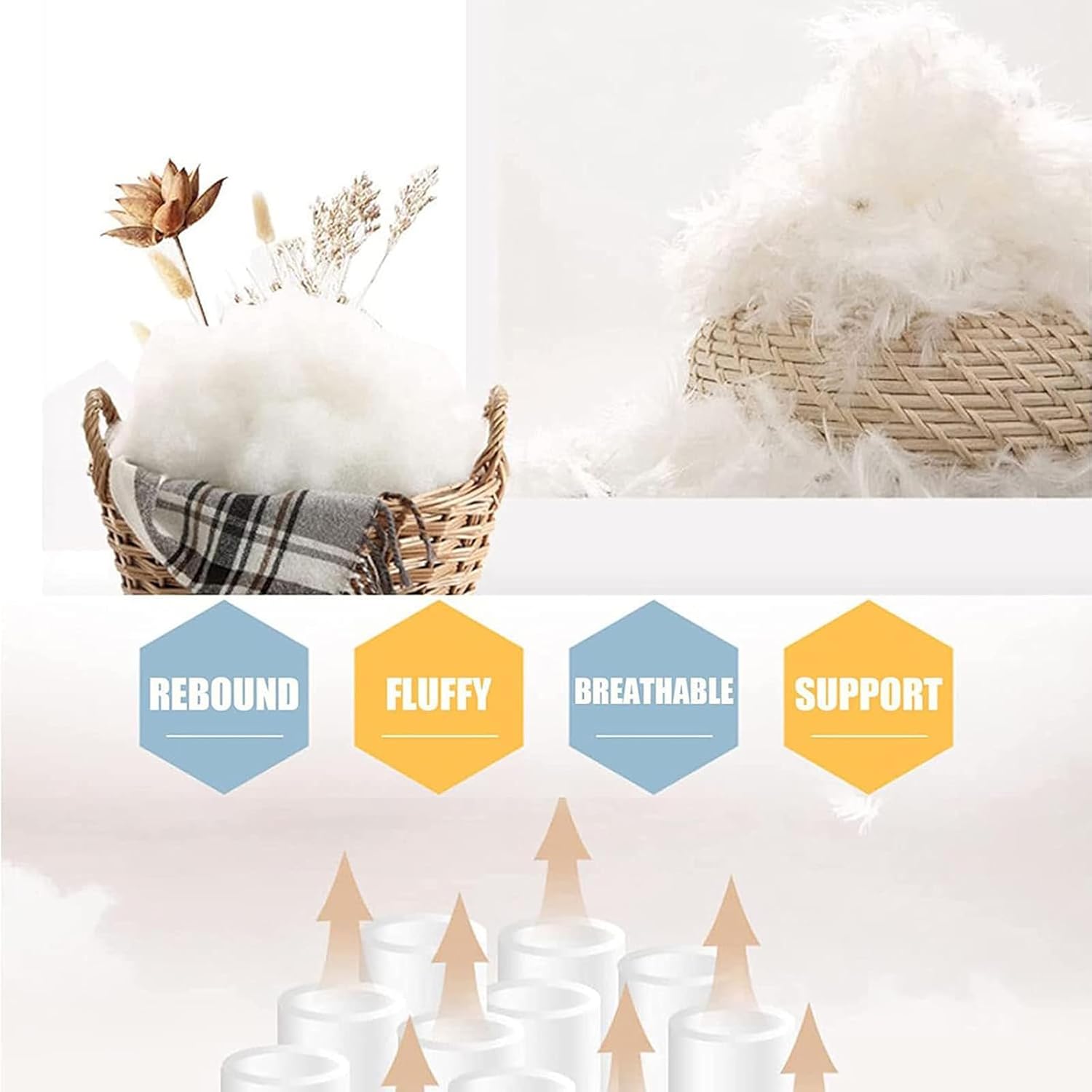 ZTGL 2 Persons Hammock Swing Chair Cushion, Double Egg Chair Pads Luxury Outdoor Patio Wicker Loveseat Hanging Swing Egg Chairs for Patio Backyard Balcony,I,1 pc 110x150cm