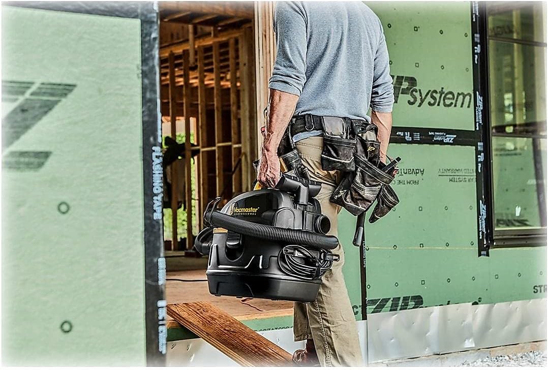 Vacmaster Professional - Professional Wet/Dry , 5 Gallon, Beast Series, 5.5 HP 1-7/8' Hose Jobsite Vac (VFB511B0201), Black