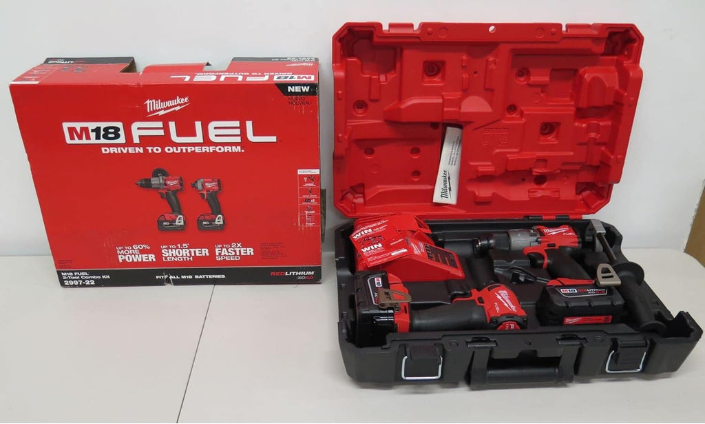 Milwaukee 2997-22 Hammer Drill/Impact Driver Kit