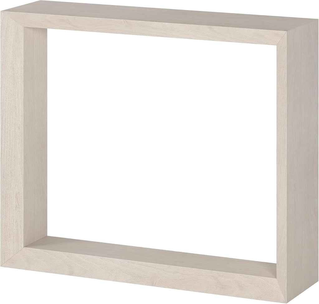 Henn&Hart 36' Wooden Rectangular Console Table Entryway Table, Sofa Table for Entryway, Living Room, Couch, Hallway, or Office, Beech White