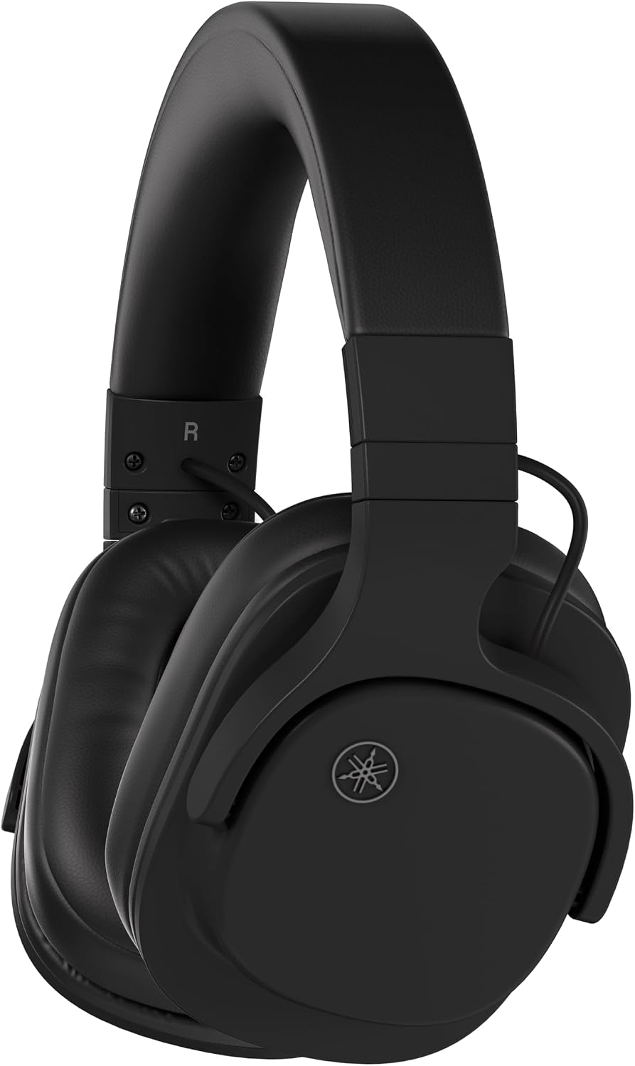 Yamaha YH-L500A Wireless Over-Ear Headphones - Sound Field Mode, Lightweight, Bluetooth Multipoint, aptX Adaptive, Google Fast Pair (Black)