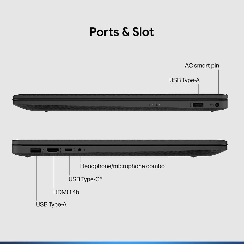 HP 17.3' Business Laptop, 13th Gen Intel i5, 16GB RAM, 512GB SSD, Windows 11 Pro, Wi-Fi 6, Flagship Business Laptop Bundle with Docking Station Jet Black, Free Web offcie