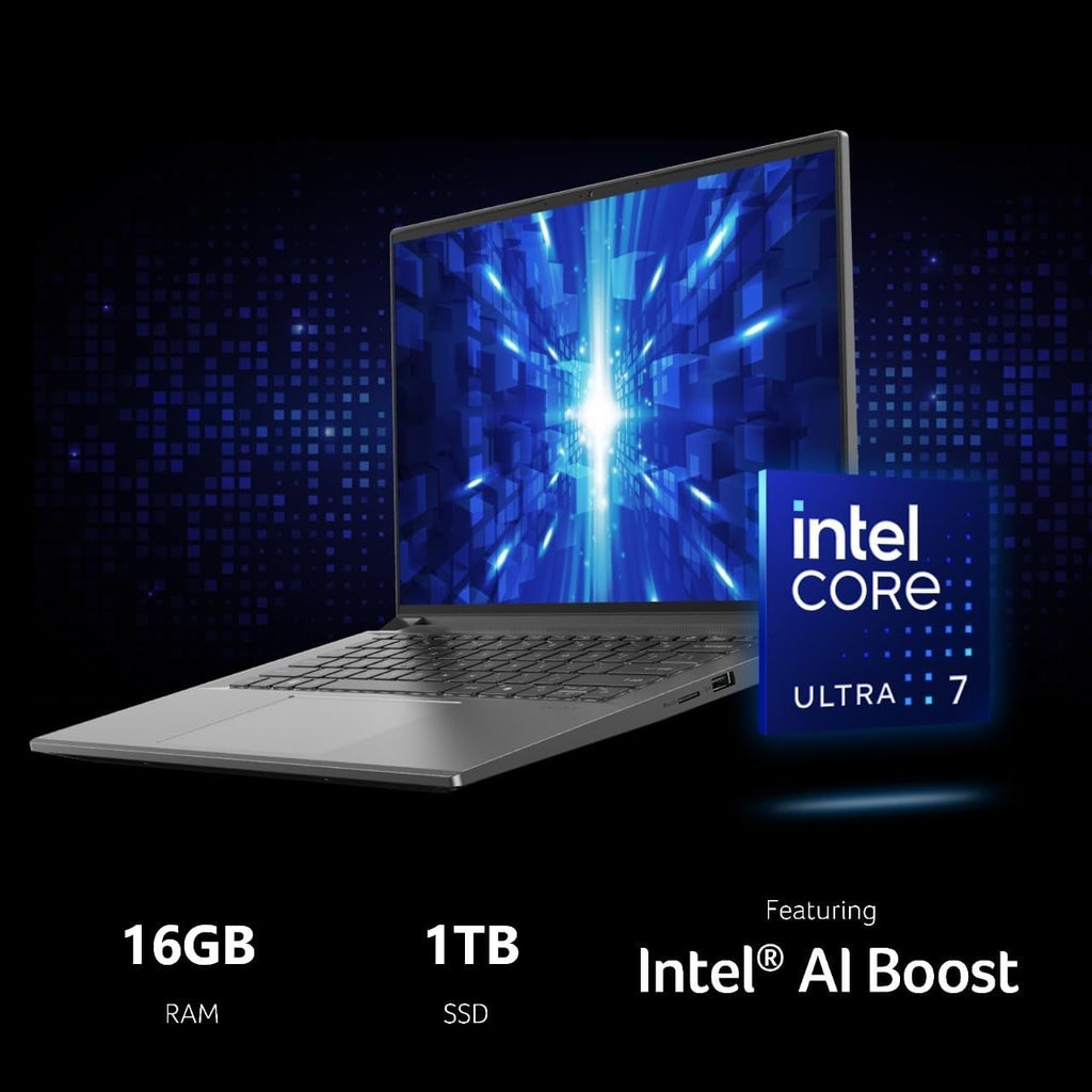 Acer Swift X 14 Laptop | 14.5' OLED 2880 x 1800 120Hz Calman Verified | Unlock AI Experiences | Intel Core Ultra 7 Processor 155H | NVIDIA GeForce RTX 4060 | 16GB LPDDR5X | 1TB SSD | SFX14-72G-77NJ
