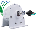 Gearless Permanent Magnet Generator,3000W-9000W Low Speed 12V 24V 48V 220V Ac Alternator for Water Conservancy and Wind Power (with Base)