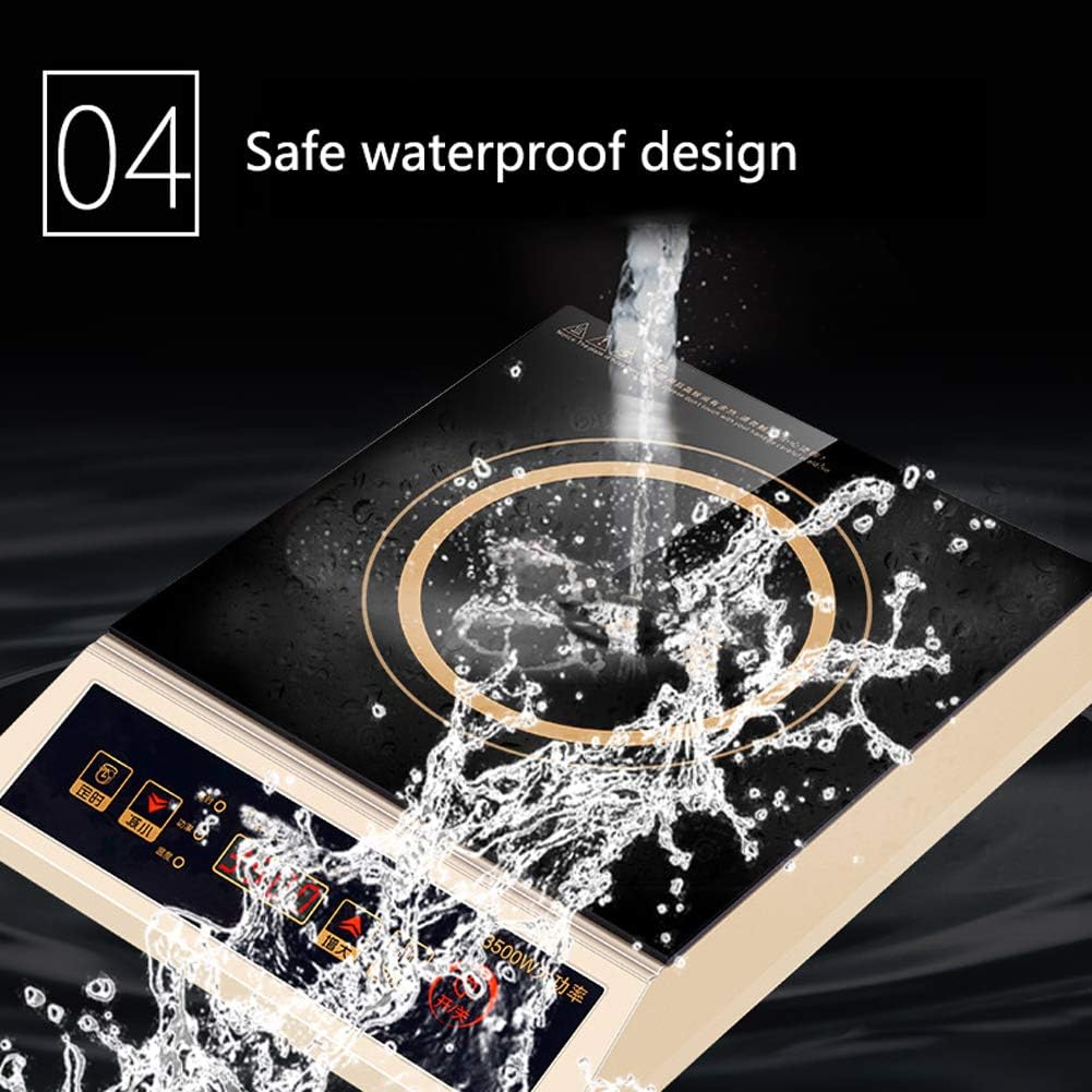 Professional Portable Induction Cooktop 3500W Household Waterproof Electromagnetic Induction Cooker for Restaurants and Catering Events