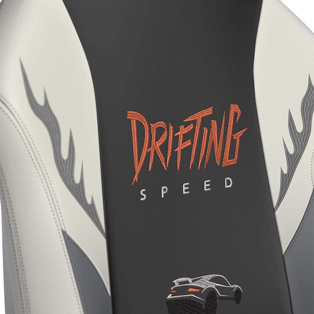 DXRacer Drifting XL Ergonomic Video Gaming Chair with Lumbar Support and Headrest, Reclining Computer Gaming Chairs for Adults, Racing Style (EPU Leatherette, Speed)