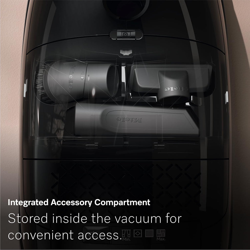 NEW Miele Guard M1 Parquet XL Hard Floor Bagged Canister Vacuum Cleaner with High Suction Power, Designed for Special Care of Hard Floors and Low-Pile Carpet, in Brilliant White