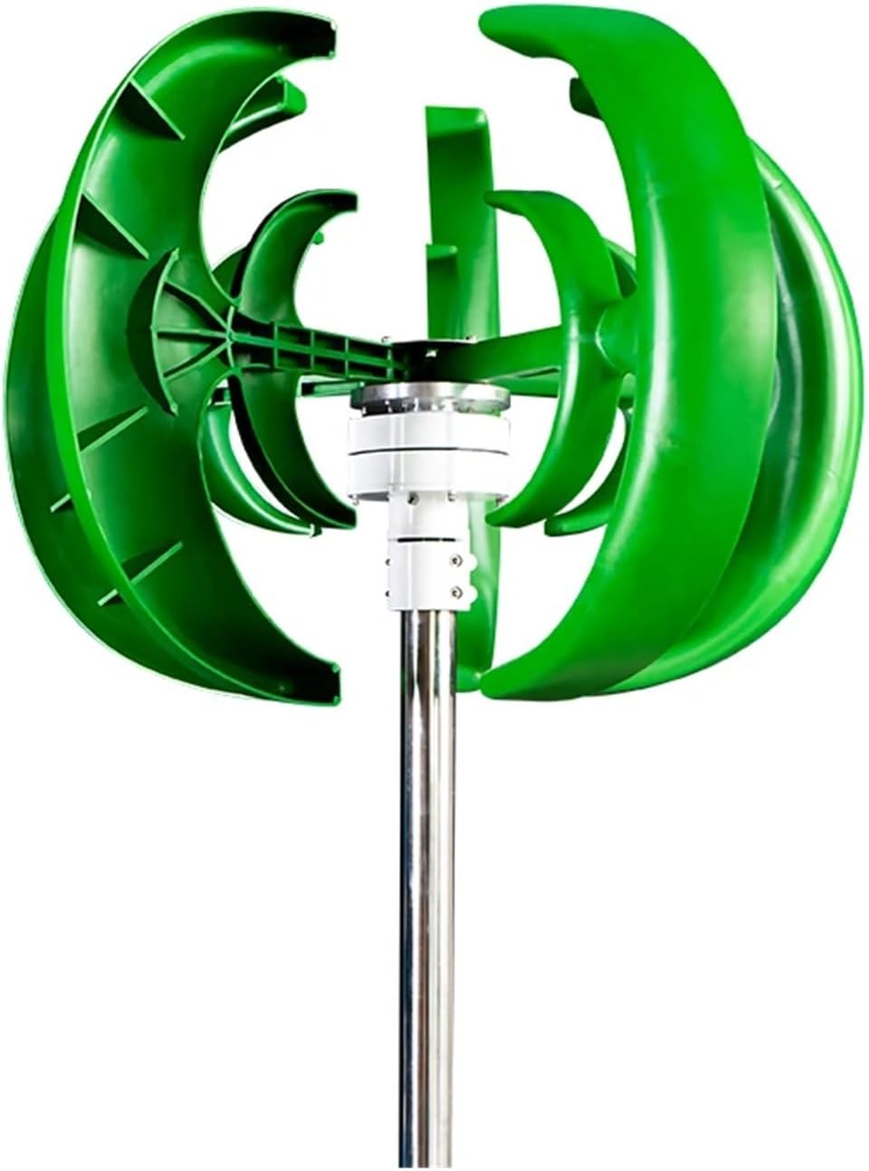 Windmill Generator, 3000W Vertical Wind Turbine 12V 24V 48V Small Windmill Free Energy Household Farm Low Wind Speed Starting Wind Turbines (Color : Rojo, Size : 24V), 1005005499878427
